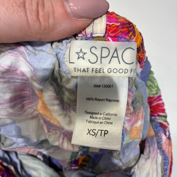 L*SPACE Lost in Ibiza Mia Maxi Swim Cover Up Skirt XS - Picture 4 of 8